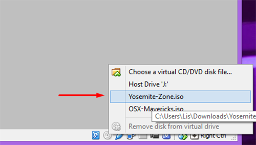 download os x yosemite for virtualbox